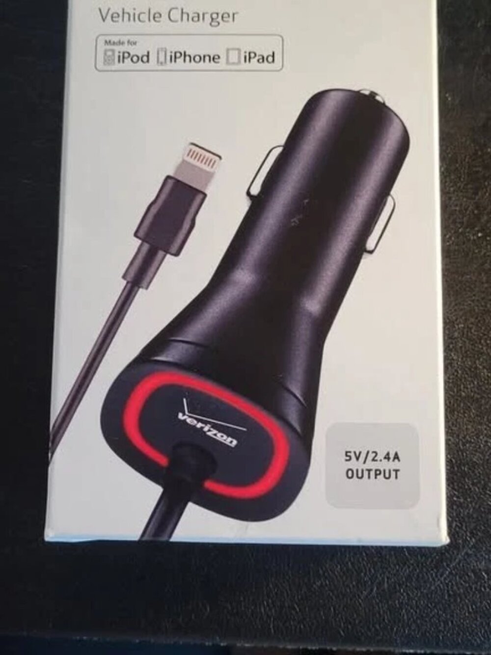SOLD: Verizon APLLIG24VPC-F2 Apple iPhone Car Charger
